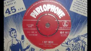R&B - TINY LEWIS - I Get Weak - PARLOPHONE R 4617 UK 1959 Rocker B of Too Much Rockin'
