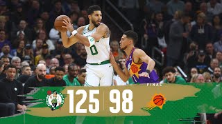 FULL GAME HIGHLIGHTS: Celtics BLOW OUT the best team in the Western Conference, the Suns, 125-98