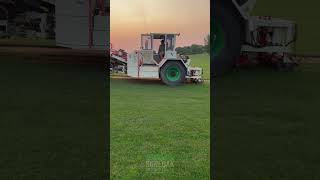 Trebro AutoStack Harvesting Kentucky Bluegrass Sod