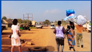 Inside the City of Obuasi, Ghana 🇬🇭 | 🌍 African Local Street Life Exploration