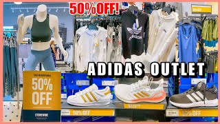 ADIDAS OUTLET SHOP WITH ME♥︎ TAKE ADDITIONAL 50%OFF SALE‼️SHOES* CLOTHING \u0026 MORE‼️