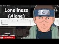 Naruto OST - Loneliness / Alone Guitar Tutorial