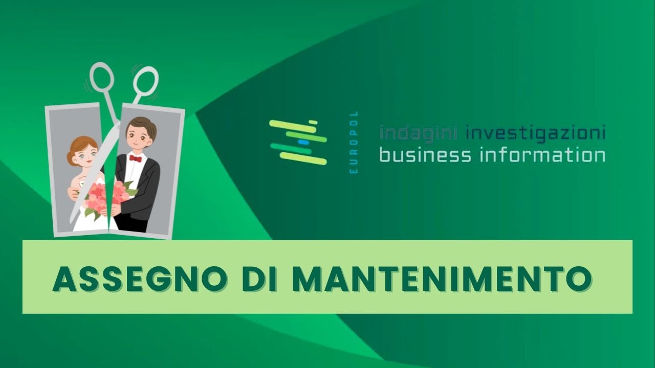 🔍Assegno Di Mantenimento: Investigazione Addebito🔦 - YouTube