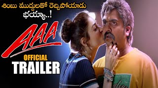 Simbhu AAA Telugu Movie Official Trailer || Shriya Saran || Tamannaah || STR || NS