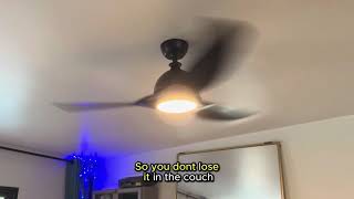 Ceiling Fan with my Brother