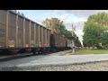 csx e319 flies past mcdowell jct with csx 778 leading on 4 28 24