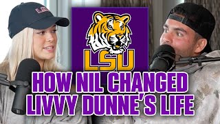 LIVVY DUNNE: NIL CHANGED MY LIFE!