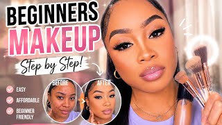 BEGINNER MAKEUP TUTORIAL | Easy Soft Glam Step By Step 💕
