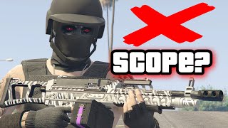 Why DONT Tryhards USE SCOPES IN GTA 5 Online