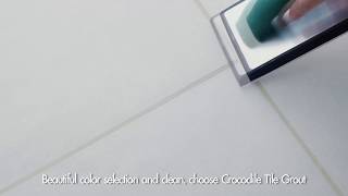 Crocodile Tile Grout, Your Colorful and Hygienic Tile Grouting Solution - 6sec [Eng Sub]