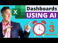 How to Create an Excel Dashboard Using AI in UNDER 3 MINUTES!