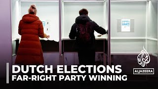 Netherlands elections: Exit polls show far-right party winning