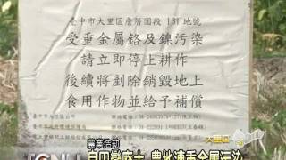 大台中新聞-大里農地遭到重金屬污染