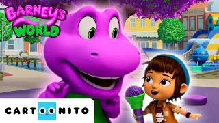 Sharing 💜 Meet Barney | Barney's World | Cartoonito