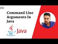 25. Explain about command line arguments in java |  Use of command line arguments in java.