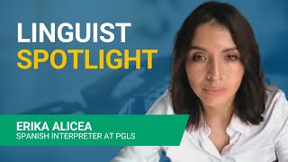 Linguist Spotlight | Erika Alicea - Spanish Interpreter at PGLS