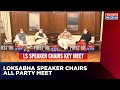 All Party Meeting With Lok Sabha Speaker Om Birla, Key Meet Adhering With New COVID Norms | BF.7