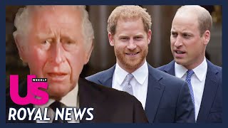 King Charles Addresses Prince Harry & Meghan Markle In New Speech & Changes Title For Prince William