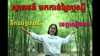 តំបន់ទេសចរណ៍ ព្រៃឬស្សីទឹកជប់ខ្នារពោធិ៍ ខេត្តសៀមរាប