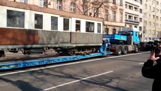 Pressburger Bahn wagon back in Bratislava