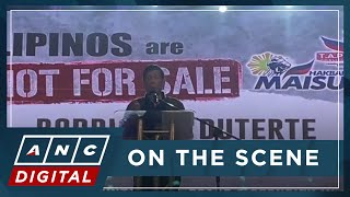 WATCH: Former President Duterte, son Davao Mayor Baste attend Cebu Prayer Rally | ANC