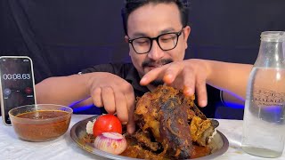 Goat Head Curry Eating challenge|Mutton curry Eating with ​⁠@Chabda_Ngaojei |Mutton curry Mukbang