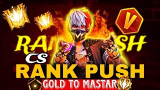 DON KILAR.. FREE FIRE CS RANK PUSH GOLD TO MASTER