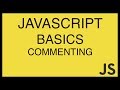 JavaScript Basics Tutorial 28 - Commenting