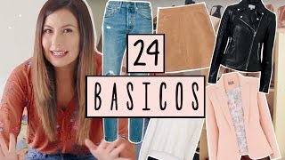 LAS 24 PRENDAS BÁSICAS PARA UN CLOSET COMPLETO👠👖 + MINI CLOSET TOUR ♥️