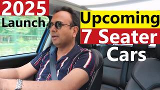 Upcoming 7 Seater Car Launches in 2025. NEW 7 SEATER SUV IN 2025