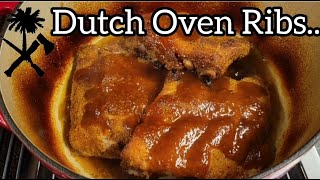 Cooking Ribs in a Dutch Oven...