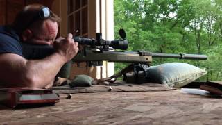 Shooting the M40A5 Suppressed