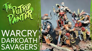 How to paint Warcry Darkoath Savagers