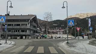 Hemsedal: Trøim sør - Sentrum - Imrevegen 🇳🇴❄️ -9,7°C 14:06 21/11/2024