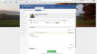 Veracross Grade and Comment Entry