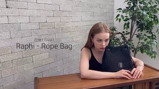 ZENNY CLOSET RAPHI-ROPE BAG 촬영과정 영상