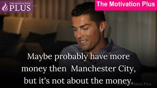 Cristiano Ronaldo Speech | I see myself as the best footballer in the world | Motivation Assistant