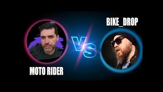 Moto Rider Vs Bike Drop . Δύο αιρετικοί YouTubers θα λύσουν απορίες \u0026 θα  ανταλλάξουν ερωτήματα .