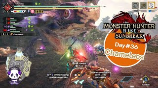 MHRS - ชีวิตประจำวันของ Solo Hunter สาย Charge Blade - Day 36 - Chameteos