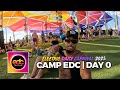 CAMP EDC DAY 0 VLOG | RV CAMP EXPERIENCE