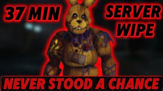 37 Minutes Of Peak Pit Rabbit Springtrap Server Wipes! | Bite By Night