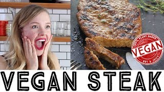 Vegan Seitan Steak - The Best Vegan Steak!