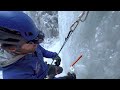 Multi-Pitch Descent for Ice Climbing