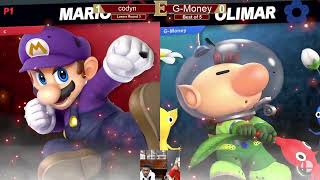 G-Money (Olimar) vs Codyn (Mario) (Elon Summit Fall '24 top 16)