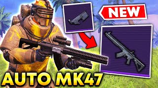 Destroying With NEW Automatic MK47 in Metro Royale 😮 PUBG Metro Royale