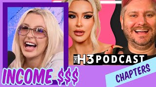Tana Mongeau talks about her income $$$ & getting laser har removal