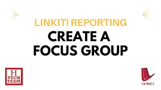Create a Focus Group in LinkIt