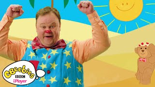 Mr Tumble's The Bear Went Over The Mountain Nursery Rhyme! | CBeebies Something Special