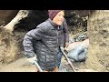 the big world family live in cave cave survivors life vlog of cooking food soma jan donation