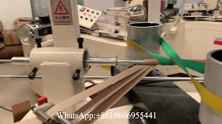 High speed automatic roll core making and cutting machine